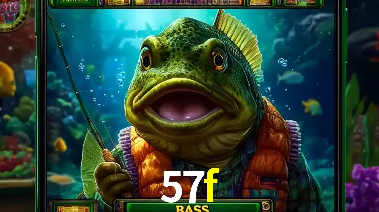 Personagem de peixe pescador do popular jogo de slot com tema de pescaria, uma das emocionantes opções de caça-níqueis para jogar e ganhar no cassino 57f.